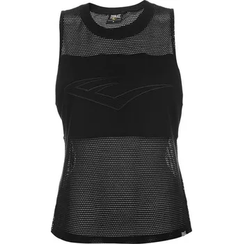 Dámské tričko dámské tričko, tílko EVERLAST - BLACK - S (Everlast Mesh Tank Top Ladies)