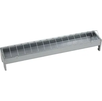 krmítko pro hospodářská zvířata Krmítko pro slepice 75 cm pozinkované