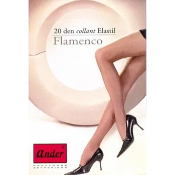 Dámské punčochy Ander Flamenco 20 DEN polyamidové punčochové kalhoty