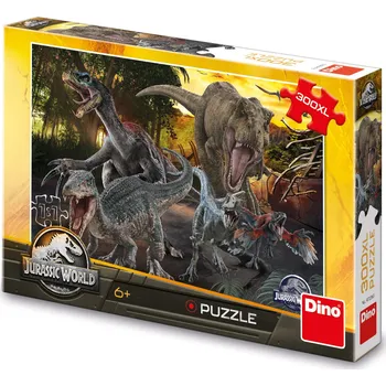 Dino Puzzle Jurský Svět 300 xl dílků