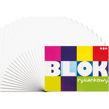 Kreslící blok A3, 20 listů bílého papíru