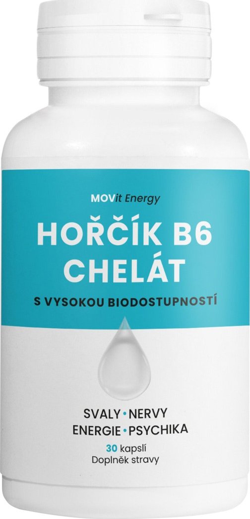 Movit Energy Hořčík B6 Chelát 30 Cps Od 100 Kč Zbozicz 1027