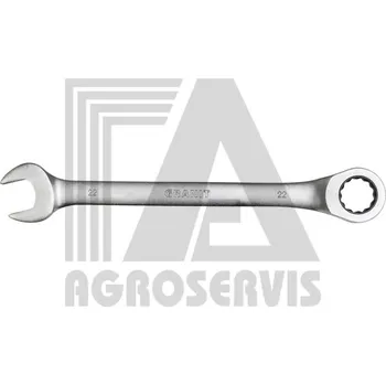 Klíč Ráčnový kombinovaný klíč, 22 mm