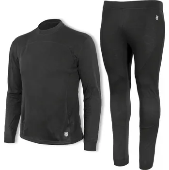 Komplet Bennon Merino Underwear - černý, XXL