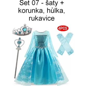 Karnevalový kostým Frozen (Ledové království) Dětský Kostým Královna Elsa 140/7 8T