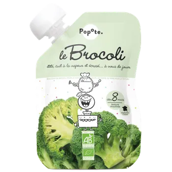 POPOTE Kapsička BIO brokolice 120 g