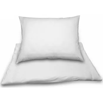 Povlečení Povlak na peřinu 140x200 cm, 160 tc, bílá, hotelová obálka