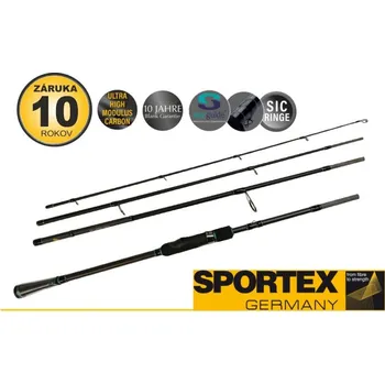 Rybářský prut Přívlačový prut SPORTEX NOVA Travel RS-2 / 4-díl 240cm / 40g