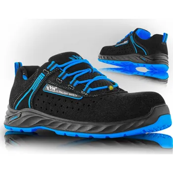 Pracovní obuv VM Footwear | VM Bezpečnostní polobotka CAROLINA 2235-S1PESD - 39 / Černá