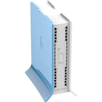 MikroTik hAP Lite (tower), 650MHz CPU, 32MB RAM, 4x LAN, integr. 2.4GHz Wi-Fi, WPS, vč. L4