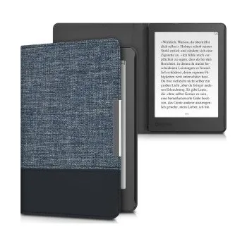 Pouzdro na mobilní telefon Flipové pouzdro pro Kobo Aura Edition 2 - modrá