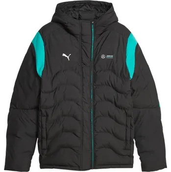 PUMA PÁNSKÁ BUNDA MAPF1 MT7 ECOLITE PADDED JACKET BLACK 621146 01 Velikost: L