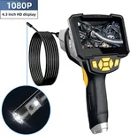 W-Star Endoskopická kamera WSNF112D-5, 1080P HD 4,3" LCD, duální sonda 8mm, 5m, polotvrdý