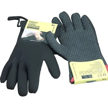 H&D Kuchyňská rukavice, pravá, černá, M/L