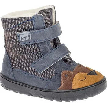 Chlapecké tenisky KTR dětská zimní obuv s membránou modrá 315/SOVA Velikost: 21