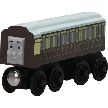 Vláček a vláčkodráha Dřevěný vláček v designu pohádky " Mašinka Tomáš" I Barva: 7