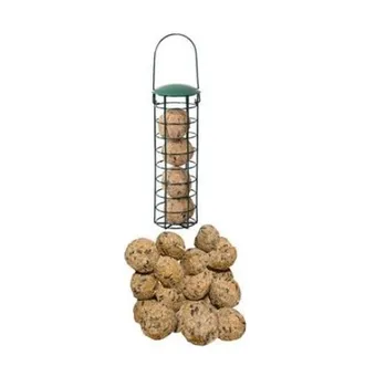 Krmivo pro ptáka Brapta Lojové koule se semínky 60x 90 g bez síťky + krmítko