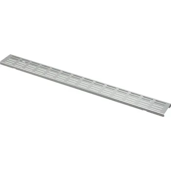 Rošt Alcadrain (Alcaplast) pro drenážní žlab 100 mm, pozinkovaná ocel ADZ-R121