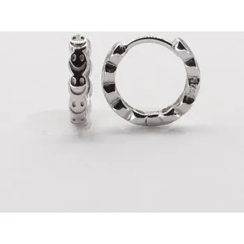 Náušnice Stříbrné náušnice kroužky