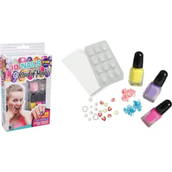 Panenka Wiky 3D nehtový set pro holky