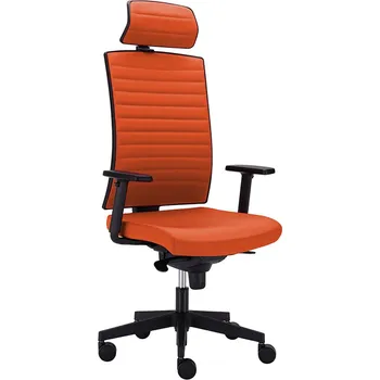 Alba Kancelářská židle GAME VIP celočalouněný Barva: oranžová
