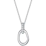 Elenys stříbrný náhrdelník Jemná elegance