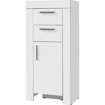 Komoda CEZAR b | komoda 8 | 60 cm | bílá