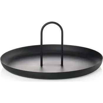 Servírovací tác SINGLES Black 30 cm, černý - ZONE DENMARK (SINGLES servírovací tác 30 cm, černý - ZONE DENMARK)