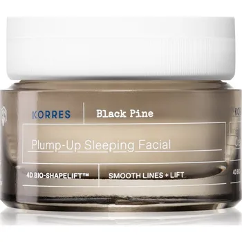 Pleťový krém Korres Black Pine noční liftingový krém 40 ml