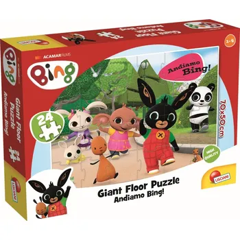 Liscianigioch Puzzle Giant Floor - BING: LET'S GO BING - 24 dílků
