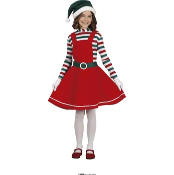 Karnevalový kostým Guirma Santova dělnice dětský kostým Velikost: 5 – 6 let