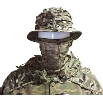 Příslušenství pro sportovní střelbu TACTICAL EVO | Maskovací ROUŠKA (MASK) - Barva Zelená (khaki) mask1