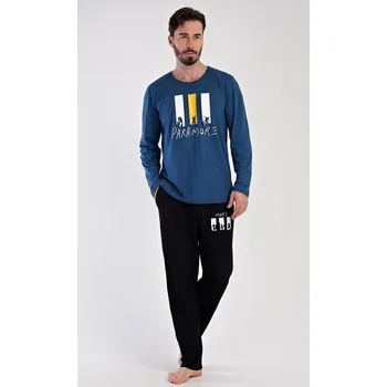 Pánské pyžamo Pánské pyžamo dlouhé OLIVER M - vyrobeno v EU