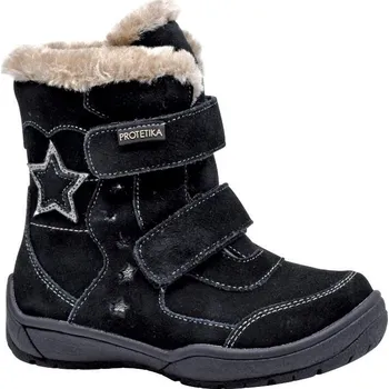 Dámské kozačky PROTETIKA, EVELIN nero - dívčí zimní obuv 37
