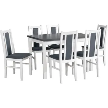 Jídelní set Jídelní set 6+1 Jaromír Vyberte Tkaninu:: Tkanina 33, Vyberte Moření:: Komplet sonoma