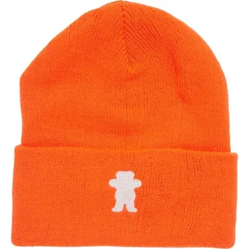 Čepice GRIZZLY kulich - Og Bear Embroidered Beanie Or (OR)