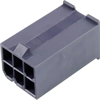 Elektrický konektor Molex zásuvkový konektor na kabel 6, rozteč 4.2 mm, 469930611, 1 ks
