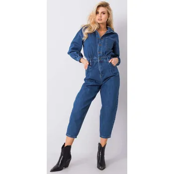 Dámský džínový overal Jeans KO T1 modrý Dámský overall Dámský džínový overal Jeans KO T1 modrý