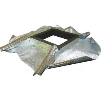 Komín CIKO Napojení parozábrany GNH na cihelný komín, rozměr 400x800 mm, parozábrana 1x1 m, CERESIT