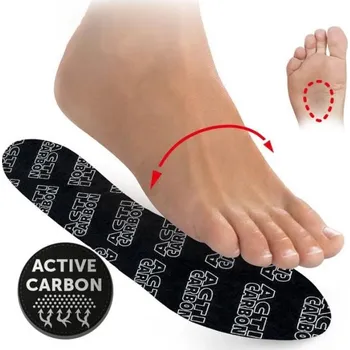 Vložka do bot Vložky carbone se srdíčkem 36-46 011 černá, velikost 37