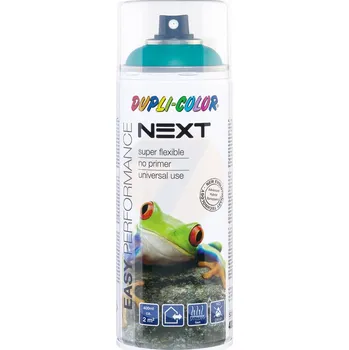 Barva ve spreji Dupli-Color Next Rome tmavě zelená polomatná barva ve spreji 400 ml
