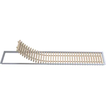 Radiátor BOKI PML mřížka 250mm / 1250 mm Dub - bez povrchové úpravy, L-lišta elox světný bronz