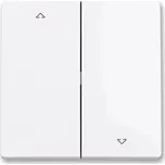 ABB 3559T-A00662 500 Kryt spínače žaluziového dělený, s potiskem