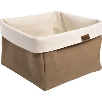 chlebník TOMGAST Taška na pečivo bavlna 19,5 × 19,5 cm, béžová