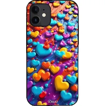 Náhradní kryt pro mobilní telefon Kryt na mobil Tekoucí srdce Poco F5