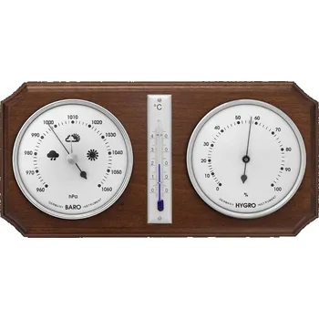 Barometr Retro stříbrný BAROMETR 8013B