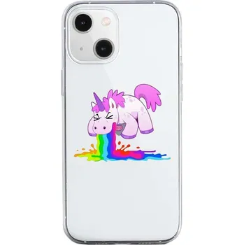 Pouzdro na mobilní telefon Kryt iPhone 13 mini silikon Rainbow Splash (obal neboli pouzdro na iPhone 13 mini)