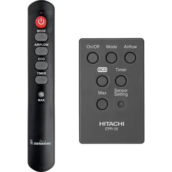 Dálkový ovladač HITACHI EPR-35 - dálkový ovladač pro větrák, ventilátor duplikát
