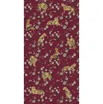 Eijffinger Vínová vliesová obrazová tapeta na zeď, šelmy, květiny, 333551, Festival, Eijffinger, velikost 2,8 x 1,5 m