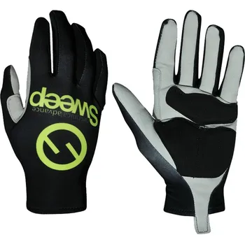 Rukavice Cyklistické rukavice SGL005 - černá / citronová